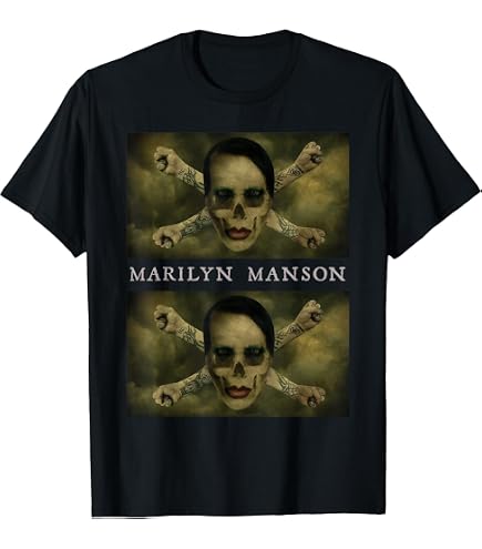Amazon.com: Marilyn Manson T Shirt Mechanical Animal Adult Black